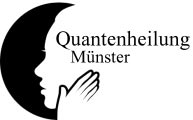 Gesicht und Mond - Logo Quantenheilung Münster